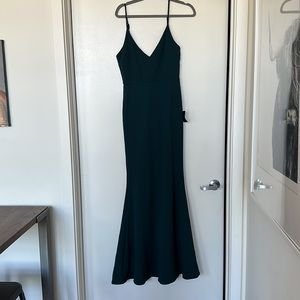 Forest Green Mermaid Lulus Dress